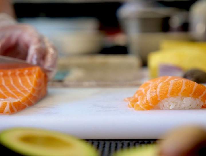 Nigiri au saumon Aix-en-Provence